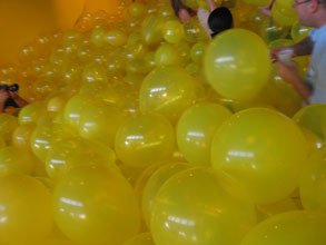 Judith Cotrell and Pink Lemonade Balloons